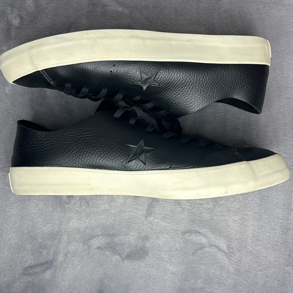 🔥🔥🔥 Converse One Star Prime Ox Black Leather Size: Men 11 Women 13🔥🔥🔥 - Picture 10 of 10